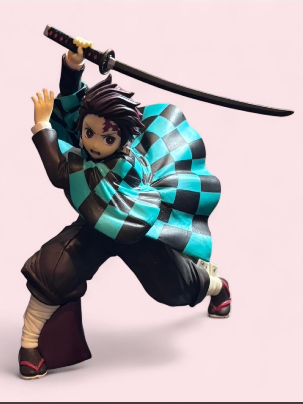 Damaged Demon Slayer Tanjiro Figurine